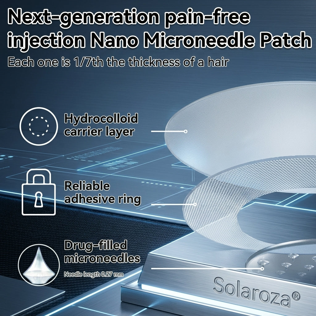 Official Solaroza® Centre | ✅ High-Precision 10-in-1 Weight Loss Patch with Berberine & NAD+